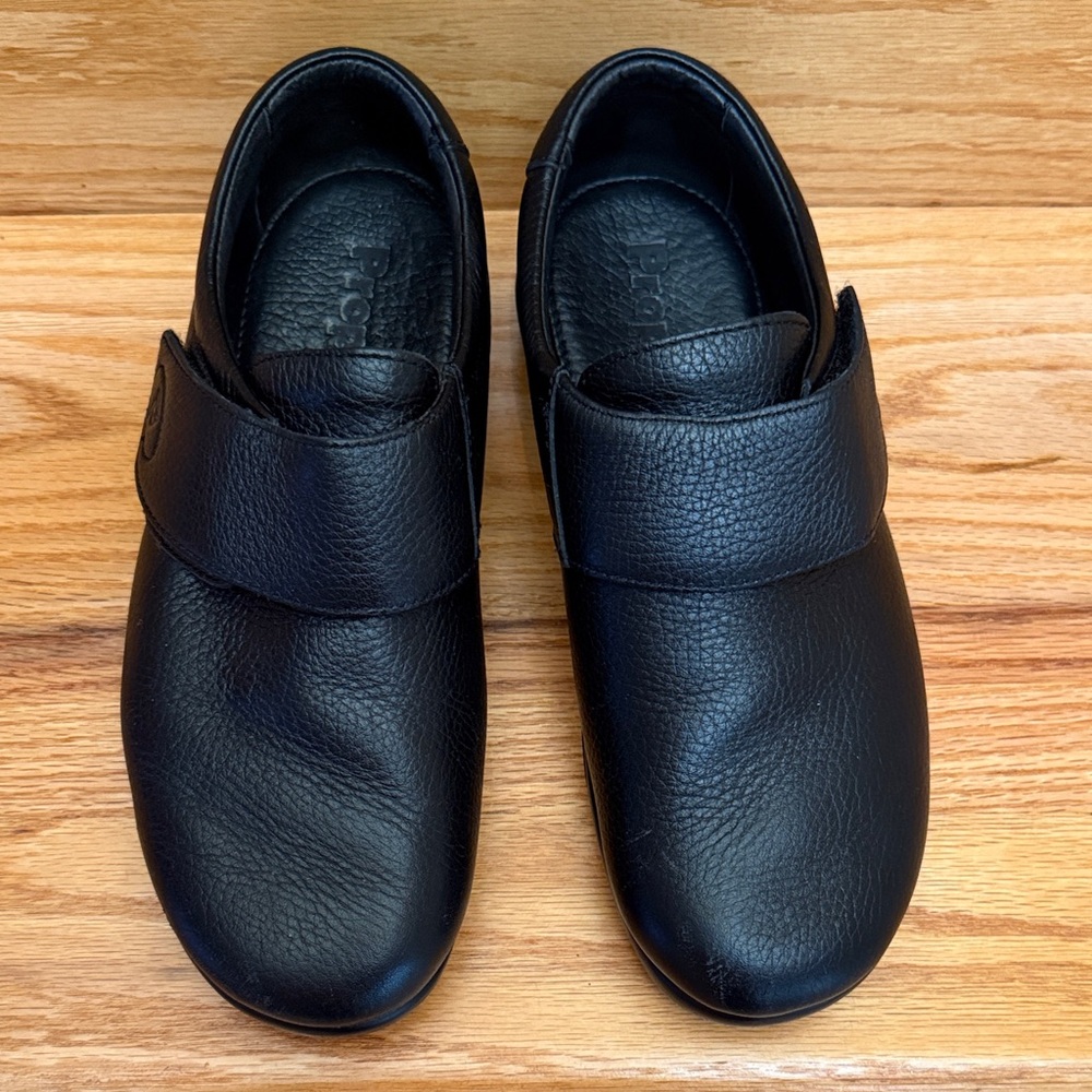 Propet Women's Valley Walker Strap W4005 Therapeutic Shoes 7.5 W  Comfort Black